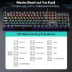 iMICE GK-600 USB Wired RGB Mechanical Gaming Keyboard with Hand Rest - 5