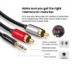 VEGGIEG 3.5mm to 2RCA Audio Cable, 8m for Phone & Computer Speaker - 4