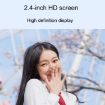 Q12 4K HD Digital Camera Portable Mini CCD Photo Card Camera (White) - 6