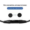 VEGGIEG 1m Male to Female XLR Balanced Stereo Microphone Cable (Black) - 5