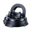 360 Rotating Car Phone Holder - Powerful Dashboard Mount (Black) - 1