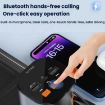 Multifunctional PD Bluetooth USB Car Charger 8 Pin+TYPE-C Fast Lighter - 6