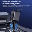 120W Retractable USB Car Charger with Cigarette Lighter - 8 Pin & Type-C - 4