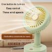 Green Bear Student USB Desktop Fan with Replaceable Animal Ears, Multi-Speed - 9