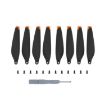 DJI Mini 3 Drone 8pcs 6030F Propeller Blades Low Noise Orange Tip - 1