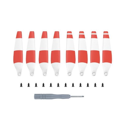 DJI Mini 3 Drone 8pcs 6030F Propeller Blades Low Noise Red Wings Set - 1
