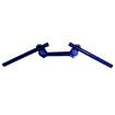 Blue Aluminum Alloy Motorcycle Handlebar Variable Diameter Faucet - 1