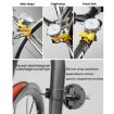 Bicycle Rim Adjustment Tool BT110B Yellow - No Dial - 5