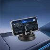 Dashboard Car Phone Holder with Glow-in-the-Dark Parking Number Plate - 5