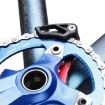 Bicycle Front Derailleur Chain Guide, BB Center Shaft, Red - 6