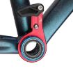 Bicycle Front Derailleur Chain Guide, BB Center Shaft, Red - 7
