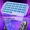 H36S 3.5" IPS HD Retro PSP Game Console, 64G Memory, Purple - 7