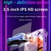 H36S 3.5" IPS HD Retro PSP Game Console, 128G Linux System (White) - 9
