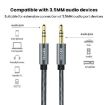 VegGieg 5m Braided 3.5mm Aux Audio Cable Male to Male for Stereo & Phone - 4
