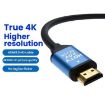 VegGieg V2.0 4K60Hz HDMI Cable 3m - TV, Monitor, Projector (Black) - 3