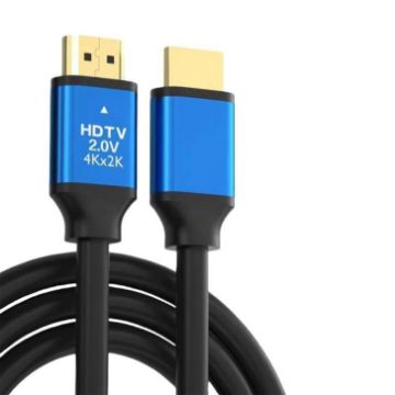 VegGieg V2.0 4K60Hz HDMI Cable 5m - TV, Monitor, Projector (Black) - 1
