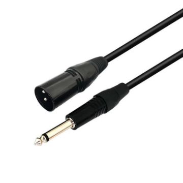 VEGGIEG 3Pin XLR Speaker Cable 0.5m Balanced Audio Mic Cable - 1