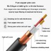 VEGGIEG 3m 3Pin XLR Speaker Mixer Balanced Audio Microphone Cable - 6