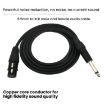 VEGGIEG 15m 3Pin XLR Speaker Mixer Balanced Audio Microphone Cable - 3