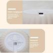 ICARER FAMILY Cartoon Silicone Night Light - Beige Baby Bedside Lamp - 6