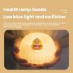 ICARER FAMILY Cartoon Silicone Night Light - Baby Bedroom Lamp (Blue) - 5