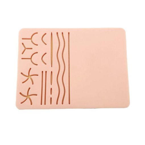 Surgical Skin Suture Practice Model - Silicone Pad for Medical Students - 1