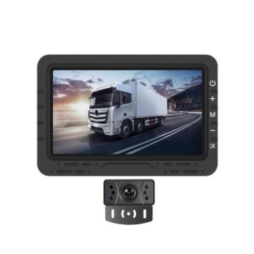 4.3" Digital Wireless HD Reversing Display with EU License Plate Holder - 1