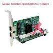 SUNWEIT ST45 PCIe X1 to PCI Slot ASM1083 Bridge Card Adapter - 4
