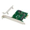 SUNWEIT ST58 PCIe X1 ASM1061 MSATA 6Gbps SSD Expansion Card - 1