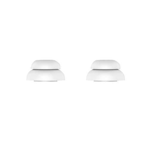 AhaStyle PT99-2 Silicone Earbuds for AirPods Pro/Pro 2, Size L, White - 1