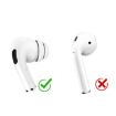AhaStyle PT99-2 Silicone Earbuds for AirPods Pro/Pro 2, Size S, Black - 3