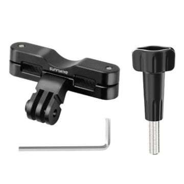 Sunnylife ZJ942 Sports Camera Bike Seat Mount Bracket - Black - 1