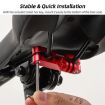 Sunnylife ZJ942 Sports Camera Bike Seat Mount Bracket - Black - 6