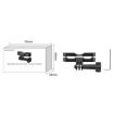 Sunnylife ZJ942 Sports Camera Bike Seat Mount Bracket - Black - 8