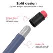 Huawei M-Pencil 1/2/3 AhaStyle PT114-C Pen Case, Pink+Transparent Cap - 3