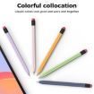 Huawei M-Pencil 1/2/3 AhaStyle PT114-C Ultra-thin Case, Orange+Cap - 2