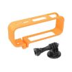 Insta360 X5 360 Camera Protective Cage Case - Shockproof, Orange - 1