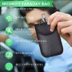 Medium RFID Blocking Car Key Holder - Anti-Skimming Carbon Fiber Case - 3
