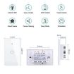 Graffiti Smart WIFI Fire Switch 1-Gang Gold - Model 120 US Gauge - 8