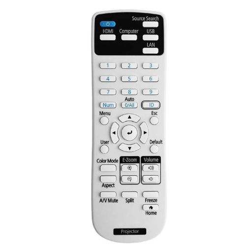 Epson Projector Remote Control for CB-E10/FH06/W06/52/X06E Models - 1