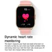 Smart Watch: Blood Oxygen, Sleep, Heart Rate Monitor, Black Steel/Silicone - 6