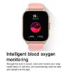 Smart Watch: Blood Oxygen, Sleep, Heart Rate Monitor, Black Steel/Silicone - 7