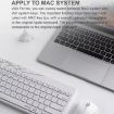 Rapoo 8000GT Wireless Keyboard Mouse Set for Laptop Tablet Phone (Black) - 5