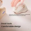 Rapoo MT560 3-Mode Wireless Bluetooth Ergonomic Mouse - Light Blue - 3