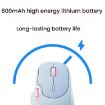 Rapoo MT560 3-Mode Wireless Bluetooth Ergonomic Mouse - Light Blue - 7