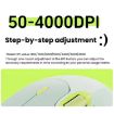 Rapoo MT560 3-Mode Wireless Bluetooth Ergonomic Mouse - Light Blue - 8