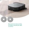 ECOVACS Deebot T30 Pro/MAX Sweeper Accessories - 3 Gray Wave Wipes - 2