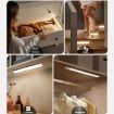 Rechargeable 20cm Motion Sensor Light Bar with Remote - Black Cabinet Lamp - 8