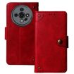 Ulefone Armor X31 Pro 5G Case - Red PU Leather Flip Wallet Cover - 1