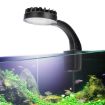 220V 5W Blue White Aquarium LED Clip Light, 12 LEDs USB Powered - 2